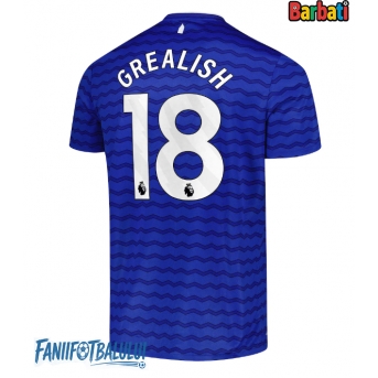 Everton Jack Grealish #18 Tricou Fotbal Replică 2025-26 Barbati Acasa